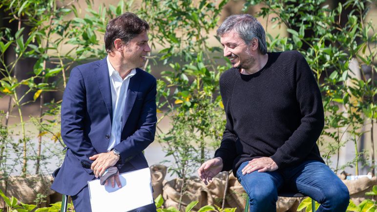 Kiciloff y Máximo encabezaron un encuentro para debatir la agenda política